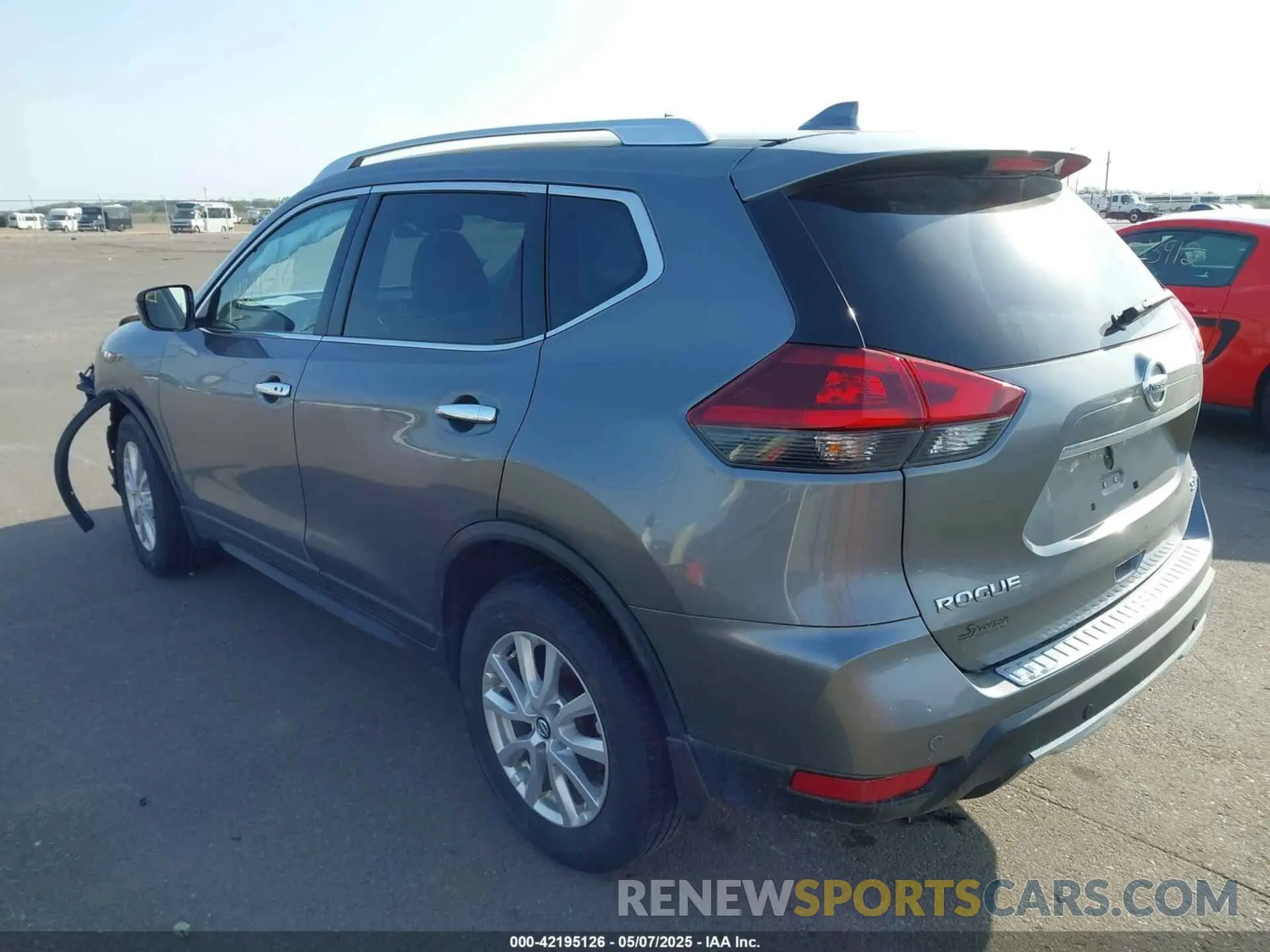 3 fotografías del automóvil dañado JN8AT2MV5LW122520 NISSAN ROGUE 2020