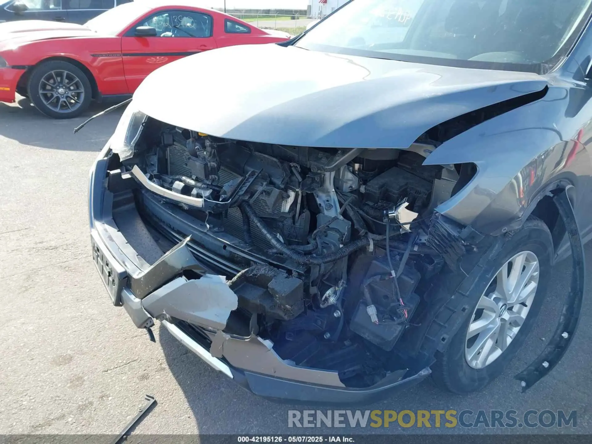 6 fotografías del automóvil dañado JN8AT2MV5LW122520 NISSAN ROGUE 2020