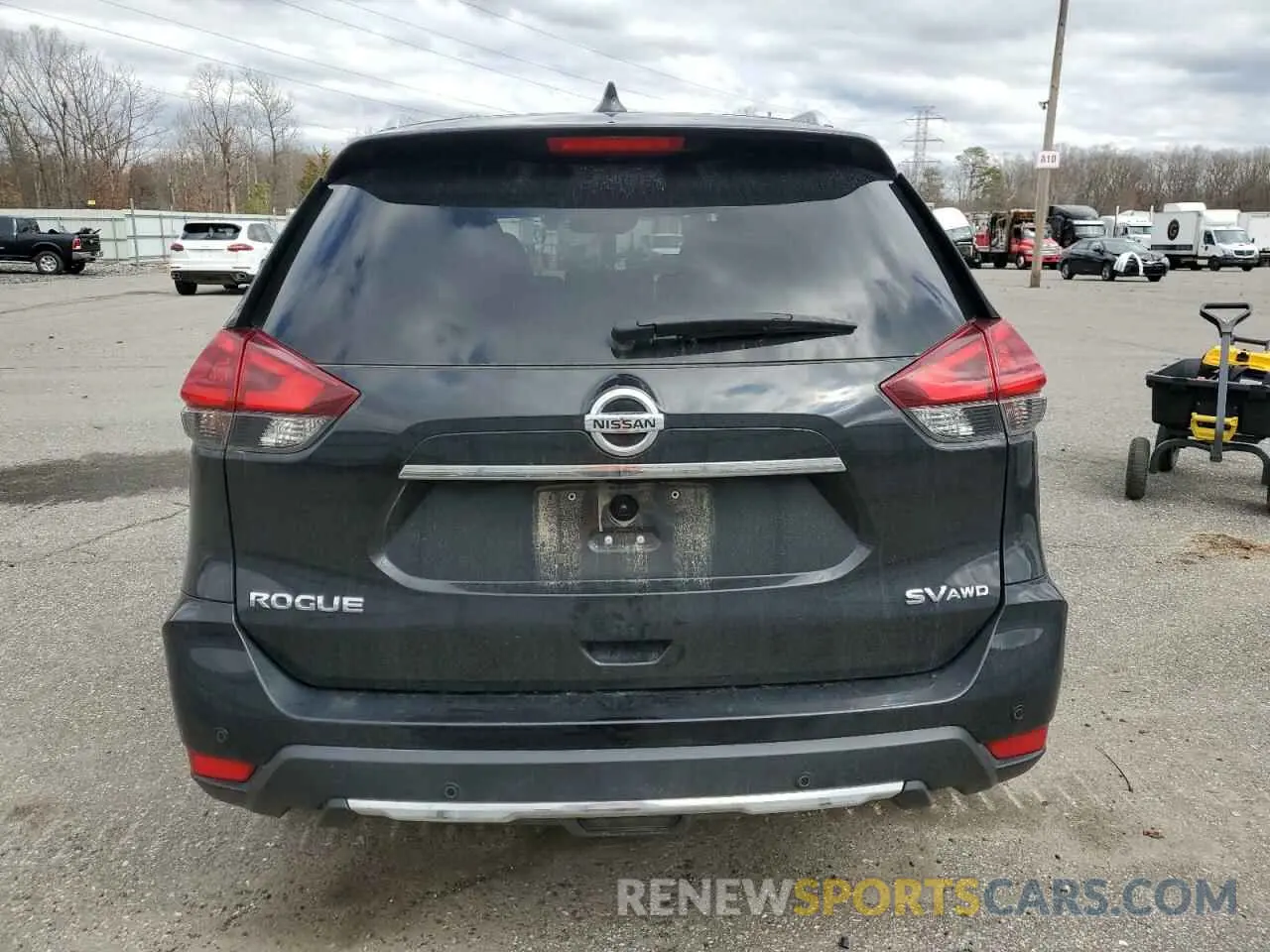 6 fotografías del automóvil dañado JN8AT2MV5LW123148 NISSAN ROGUE 2020
