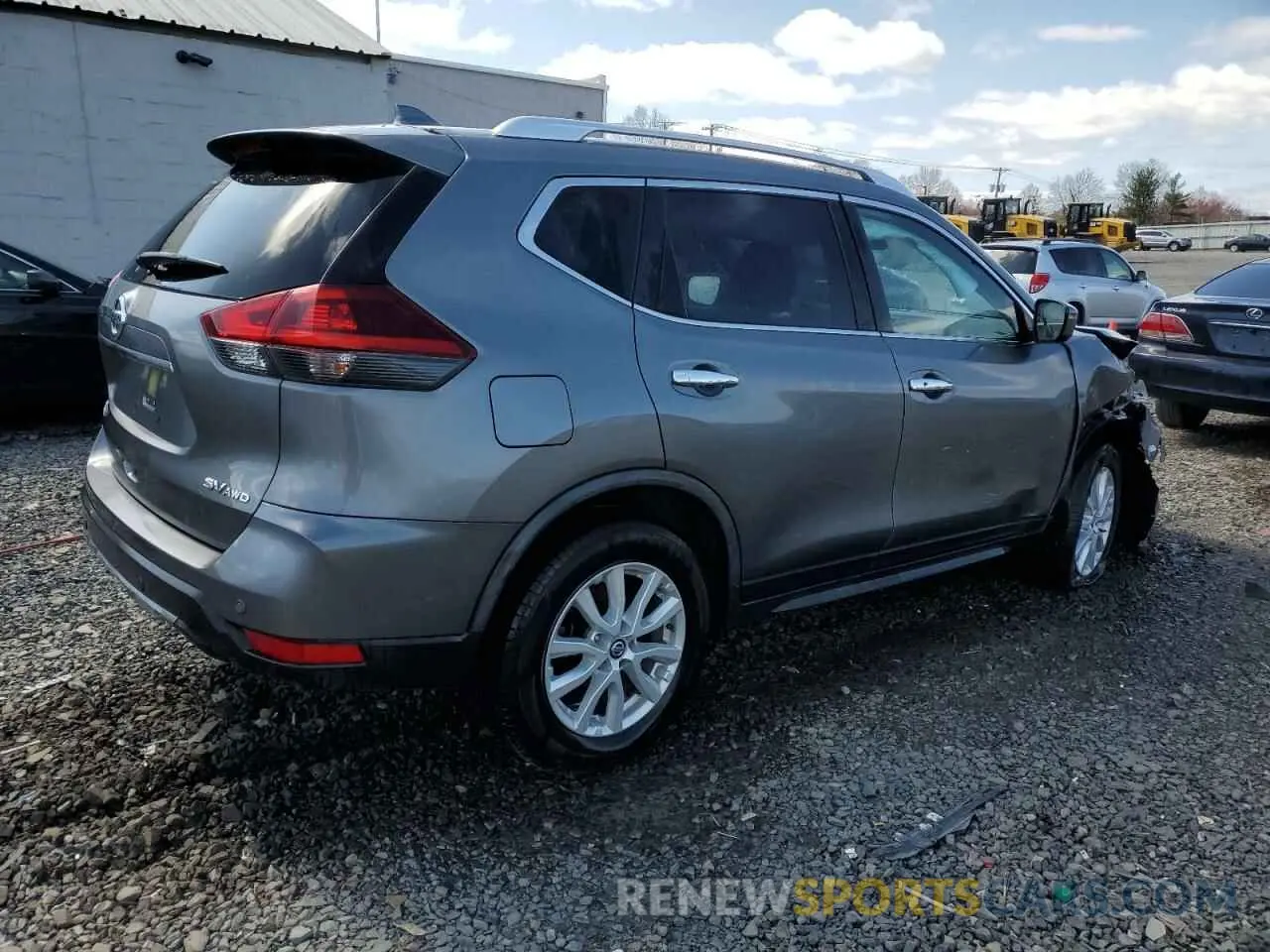 3 fotografías del automóvil dañado JN8AT2MV6LW107802 NISSAN ROGUE 2020