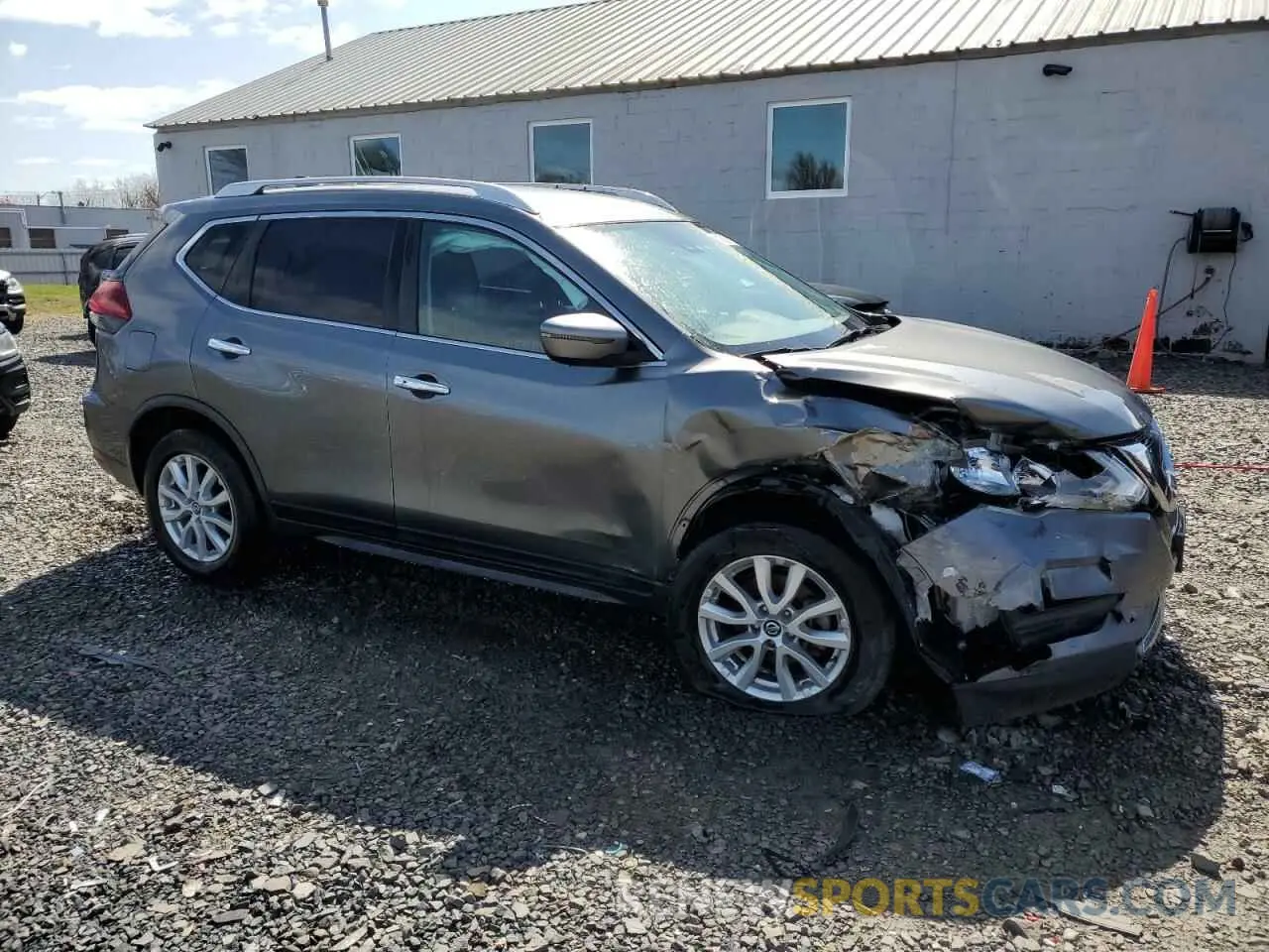4 fotografías del automóvil dañado JN8AT2MV6LW107802 NISSAN ROGUE 2020