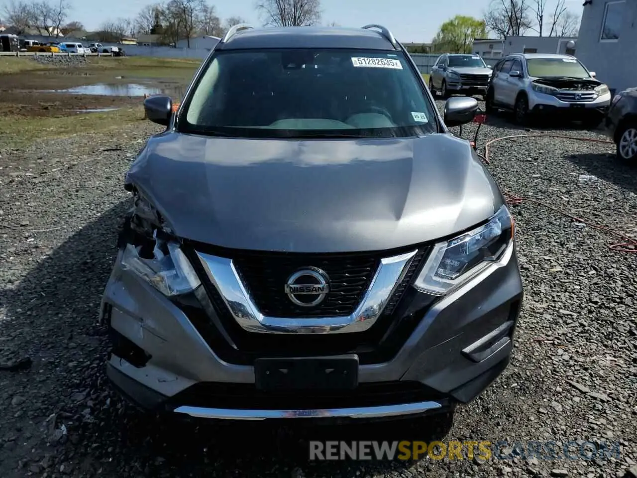 5 fotografías del automóvil dañado JN8AT2MV6LW107802 NISSAN ROGUE 2020