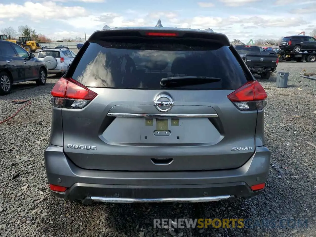 6 fotografías del automóvil dañado JN8AT2MV6LW107802 NISSAN ROGUE 2020