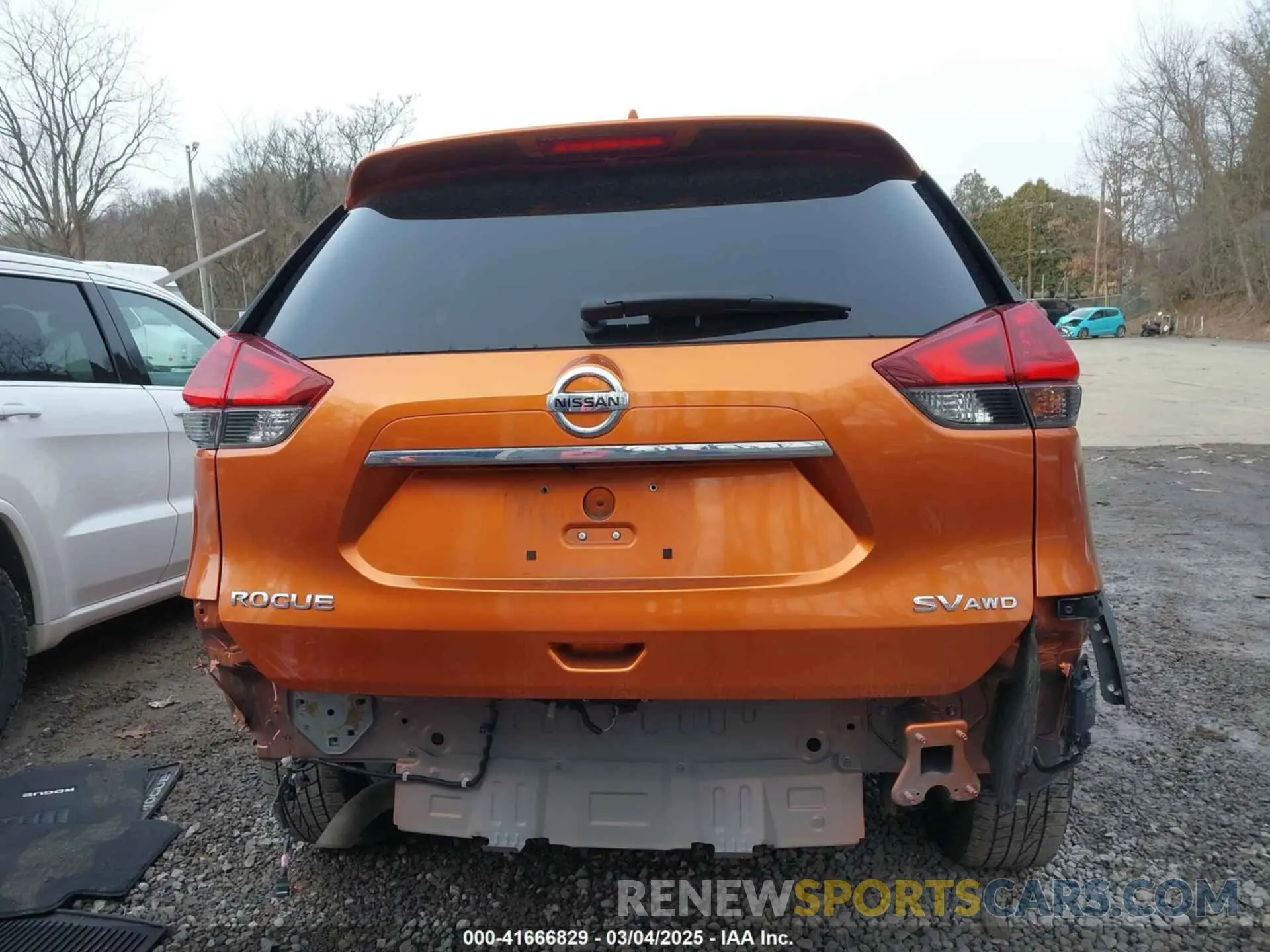 17 fotografías del automóvil dañado JN8AT2MV6LW108061 NISSAN ROGUE 2020
