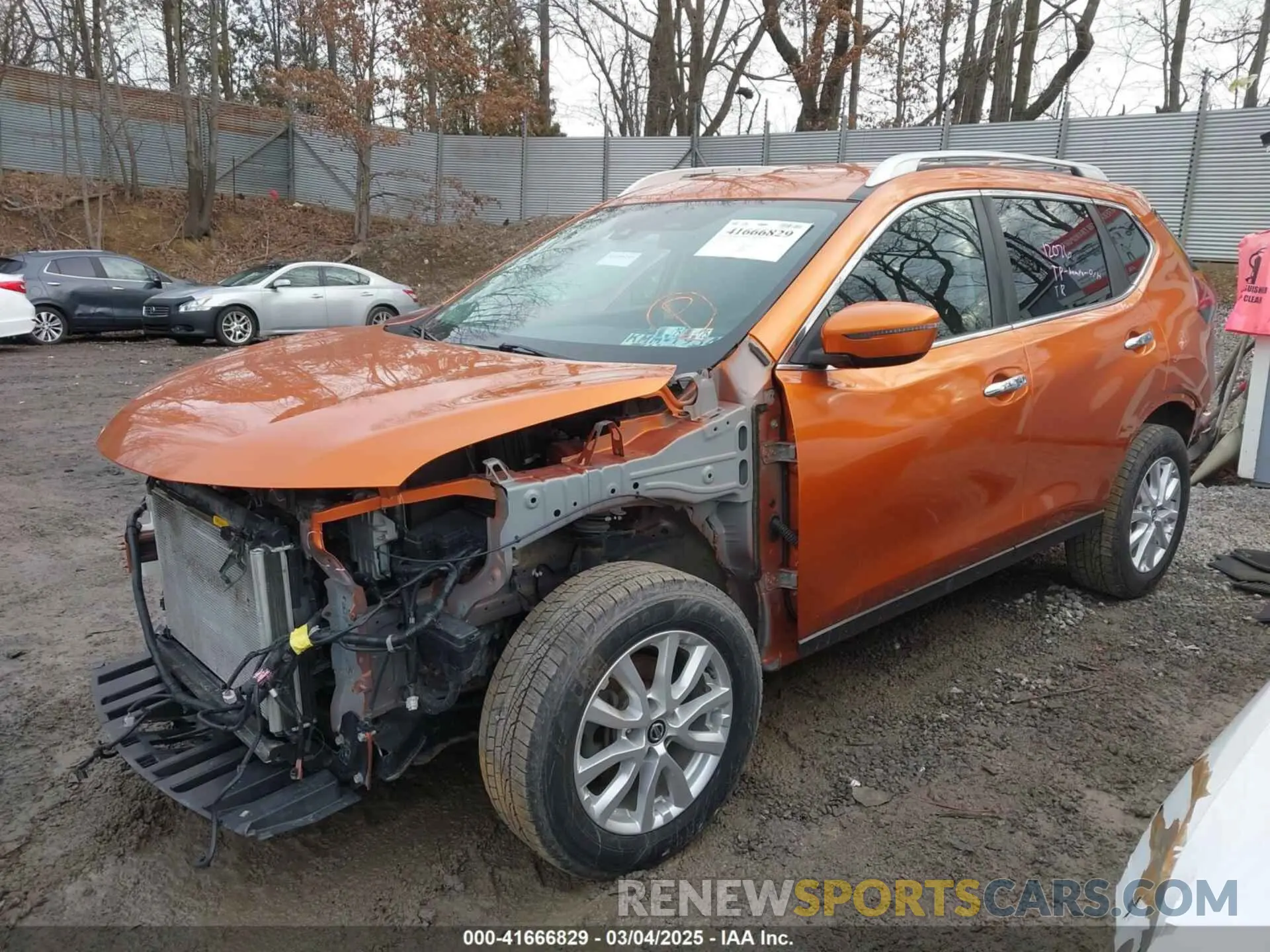 2 fotografías del automóvil dañado JN8AT2MV6LW108061 NISSAN ROGUE 2020