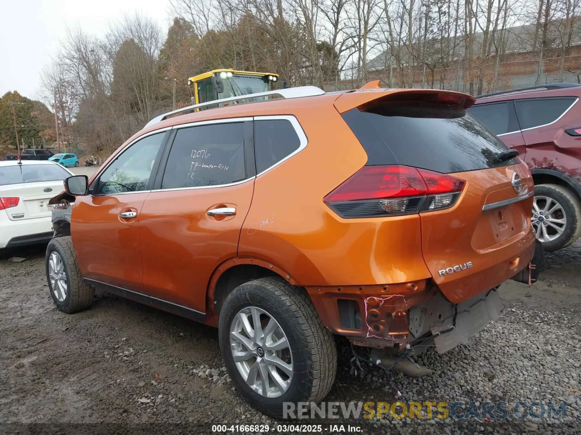 3 fotografías del automóvil dañado JN8AT2MV6LW108061 NISSAN ROGUE 2020
