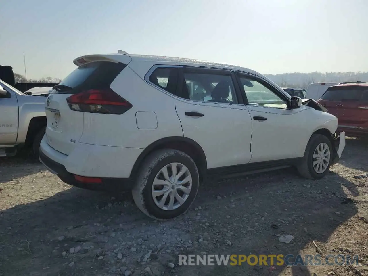 3 fotografías del automóvil dañado JN8AT2MV6LW143005 NISSAN ROGUE 2020