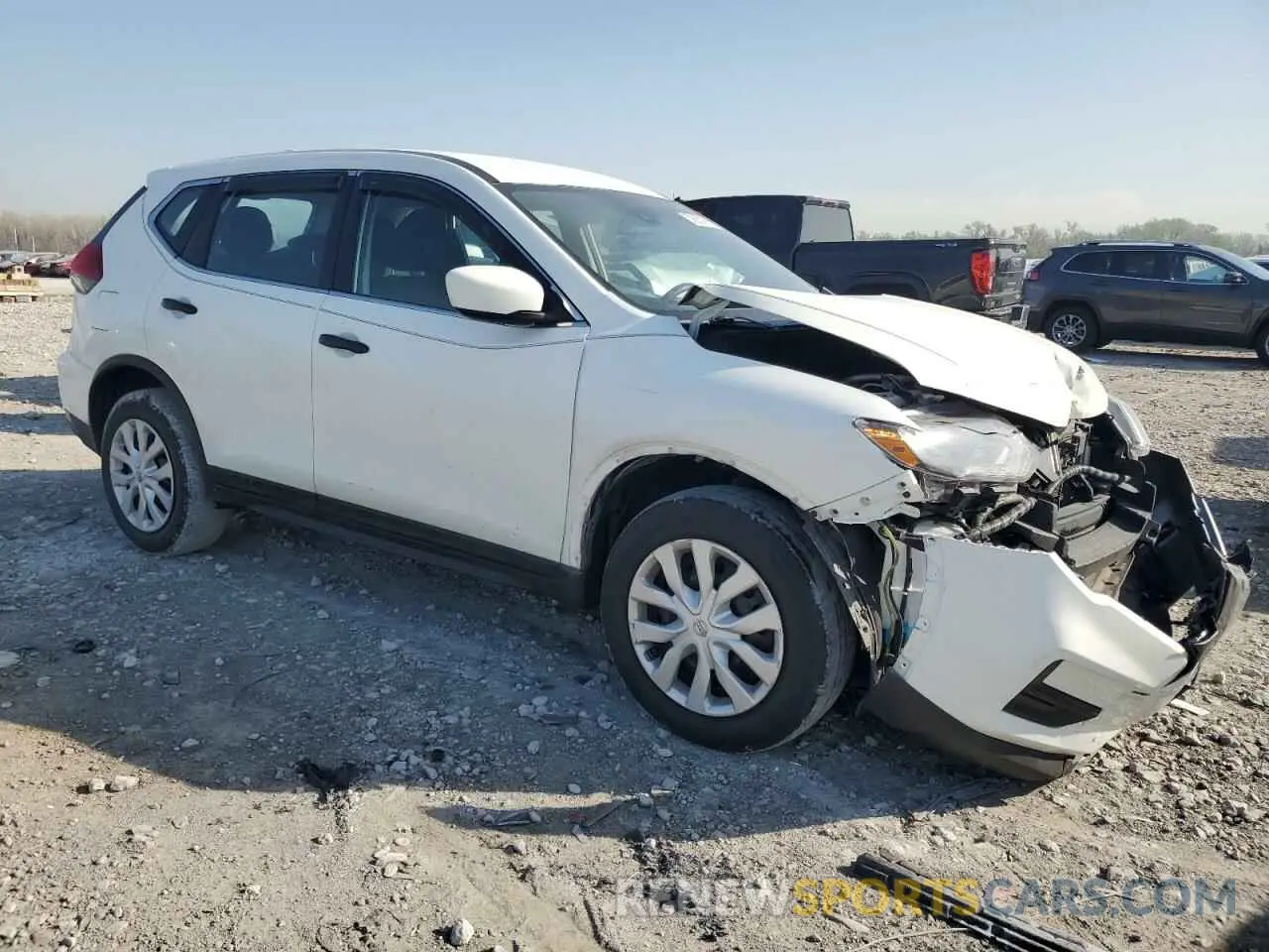 4 fotografías del automóvil dañado JN8AT2MV6LW143005 NISSAN ROGUE 2020