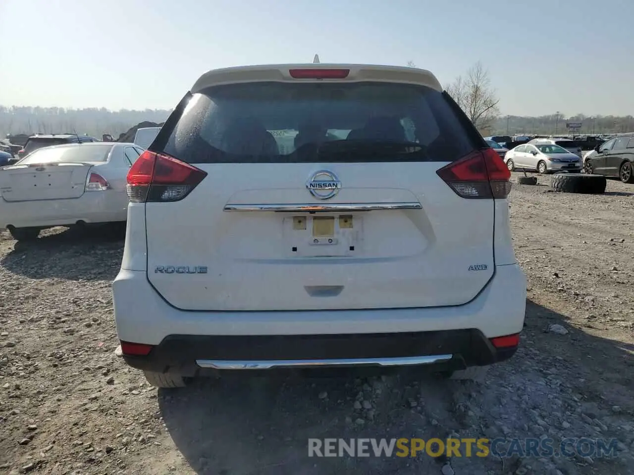 6 fotografías del automóvil dañado JN8AT2MV6LW143005 NISSAN ROGUE 2020