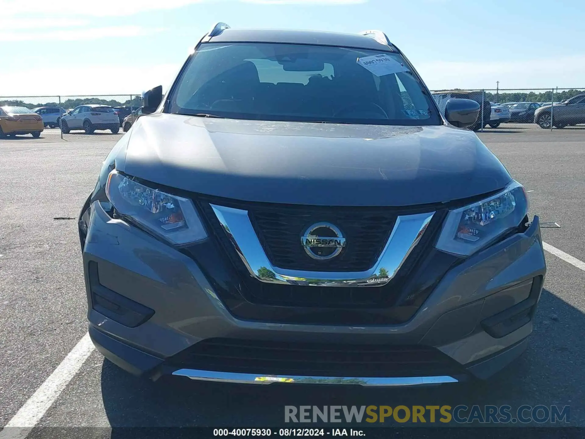 12 fotografías del automóvil dañado JN8AT2MV7LW102219 NISSAN ROGUE 2020