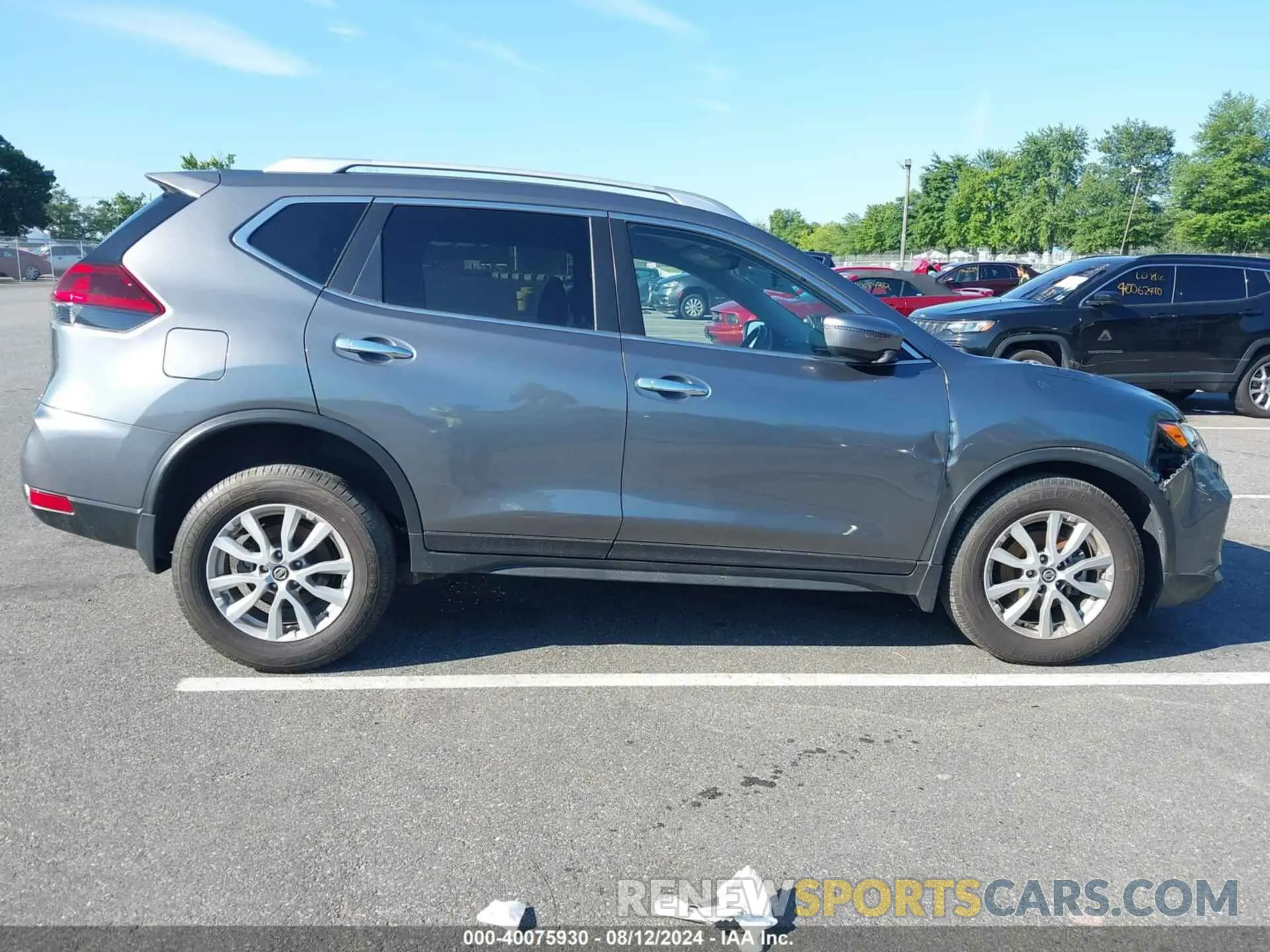 13 fotografías del automóvil dañado JN8AT2MV7LW102219 NISSAN ROGUE 2020