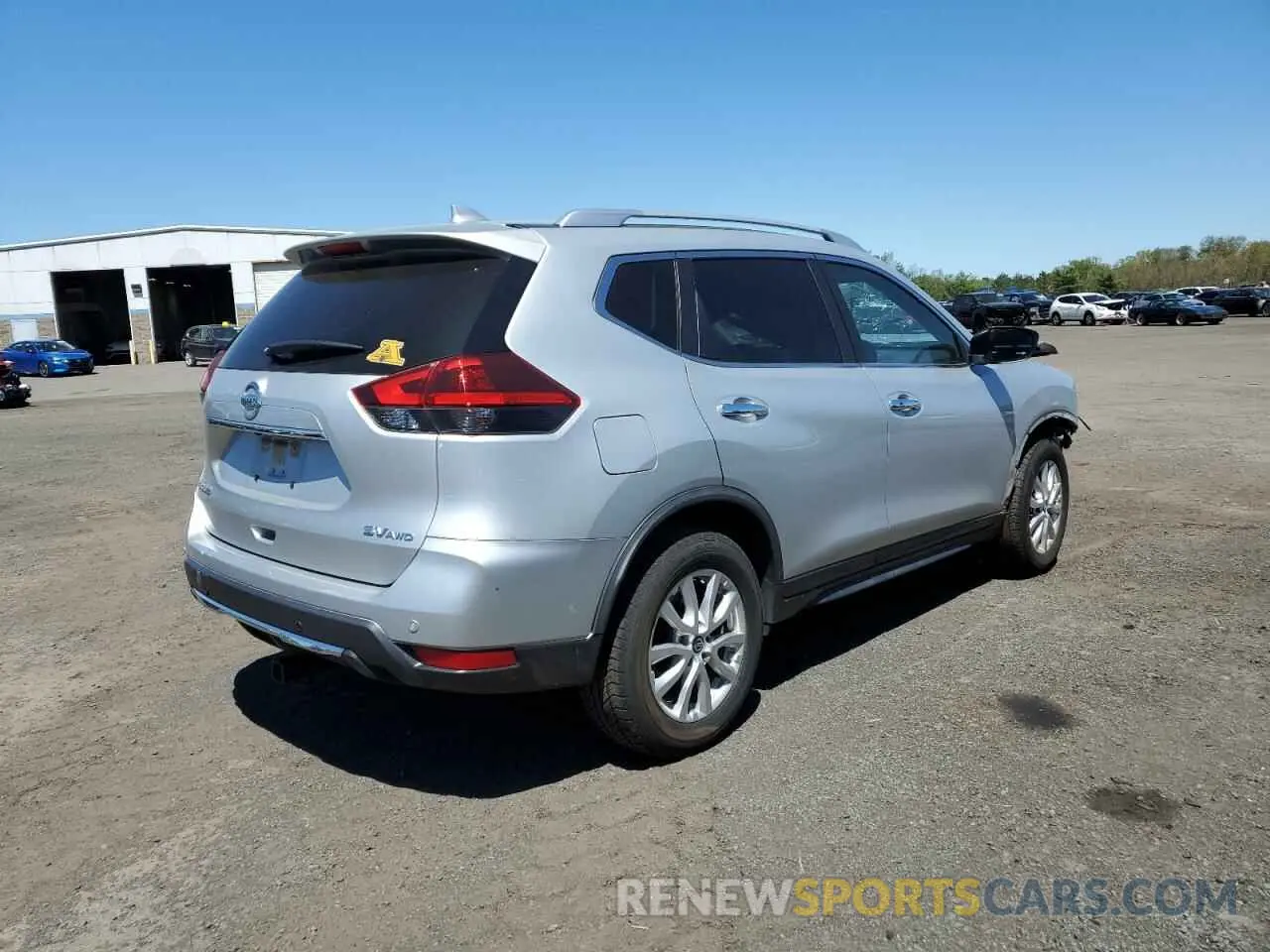 3 fotografías del automóvil dañado JN8AT2MV7LW130876 NISSAN ROGUE 2020
