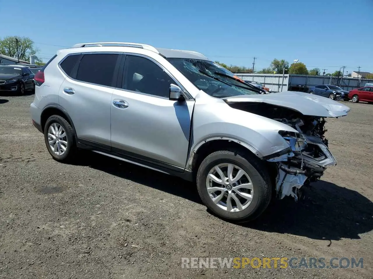 4 fotografías del automóvil dañado JN8AT2MV7LW130876 NISSAN ROGUE 2020