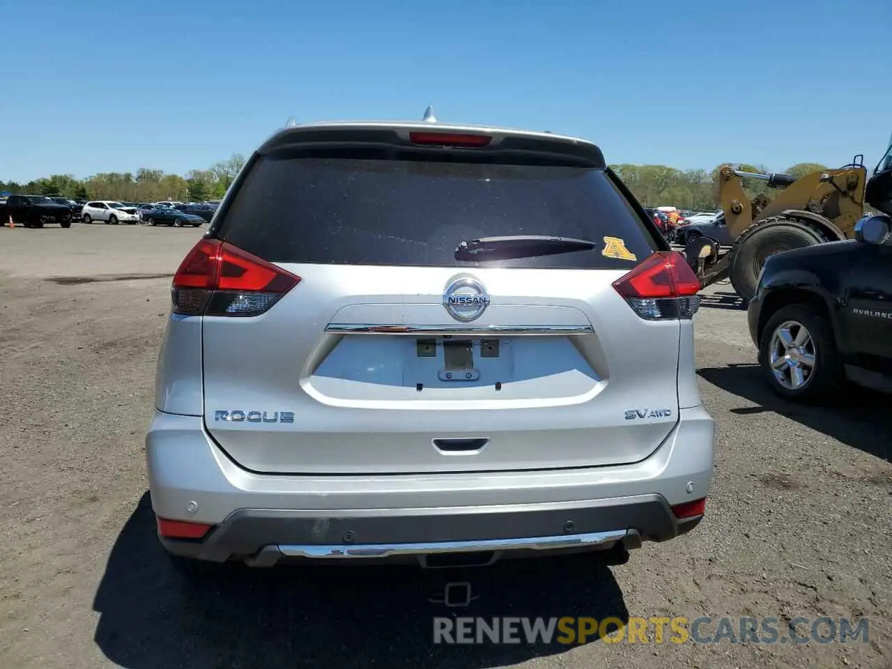 6 fotografías del automóvil dañado JN8AT2MV7LW130876 NISSAN ROGUE 2020