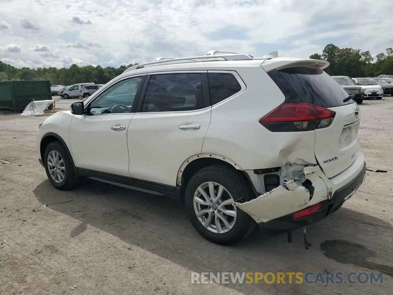 2 fotografías del automóvil dañado JN8AT2MV7LW136967 NISSAN ROGUE 2020