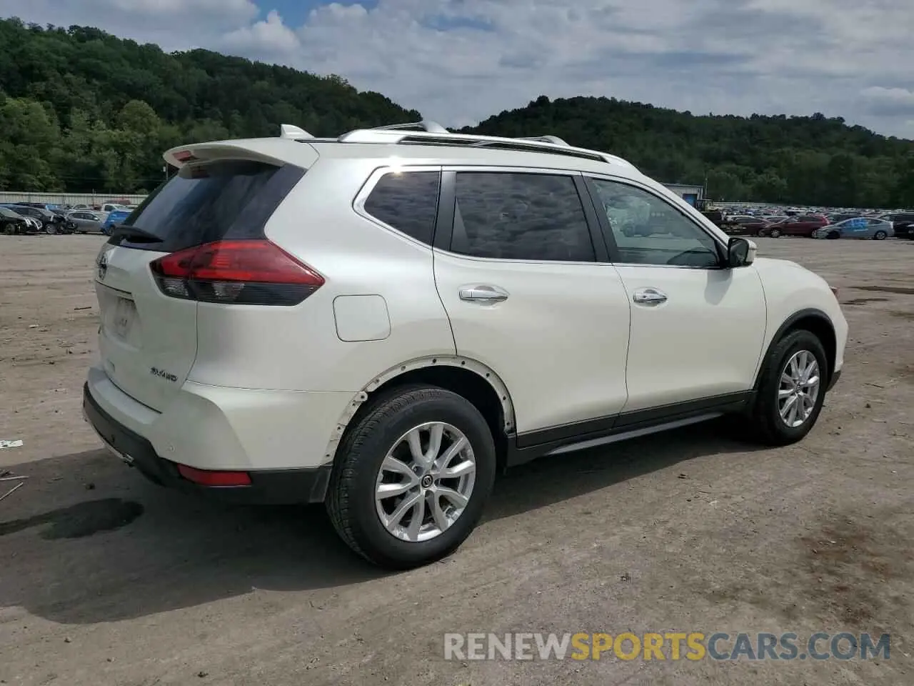 3 fotografías del automóvil dañado JN8AT2MV7LW136967 NISSAN ROGUE 2020