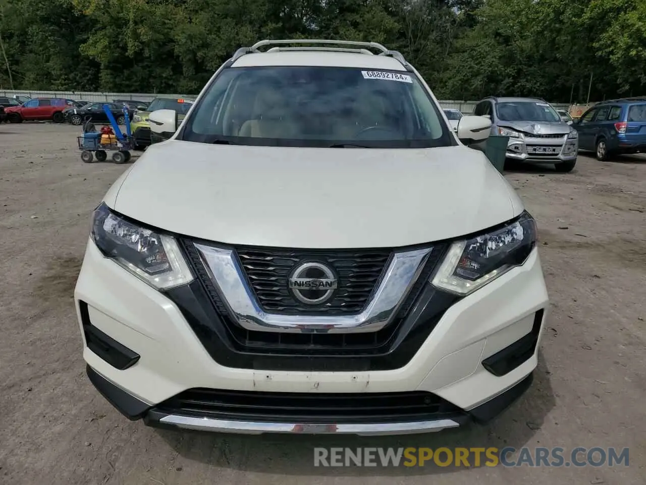 5 fotografías del automóvil dañado JN8AT2MV7LW136967 NISSAN ROGUE 2020