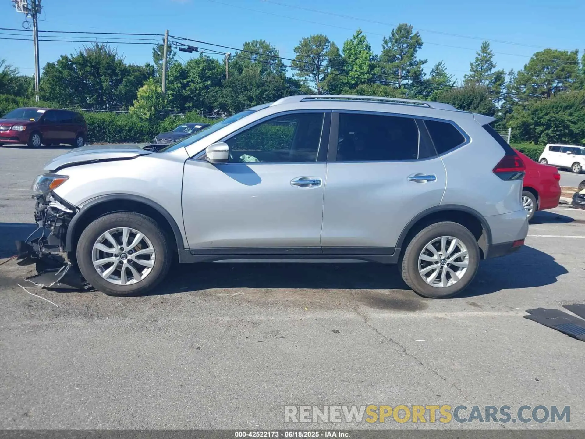 14 fotografías del automóvil dañado JN8AT2MV8LW104092 NISSAN ROGUE 2020