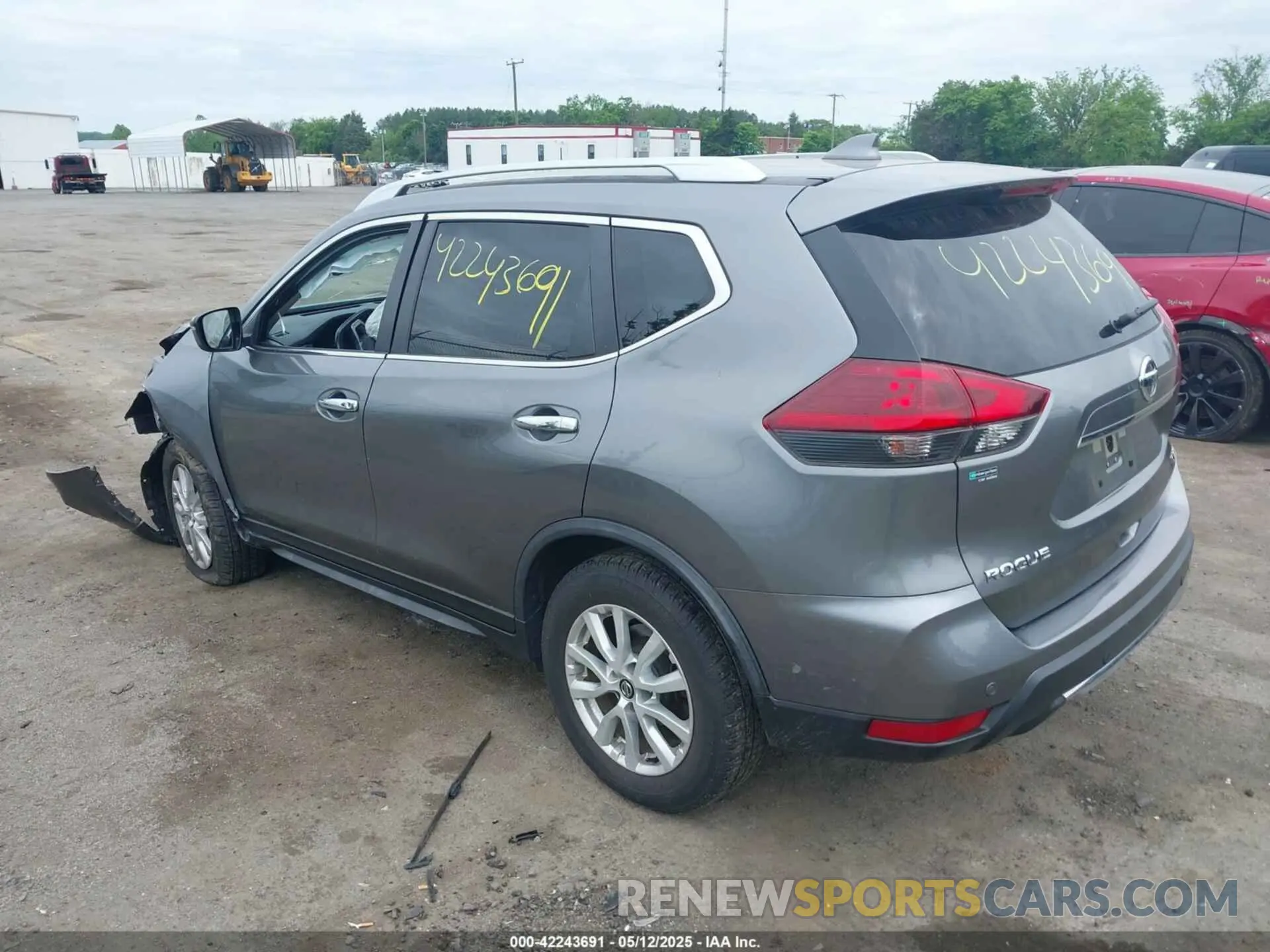 3 fotografías del automóvil dañado JN8AT2MV8LW109759 NISSAN ROGUE 2020