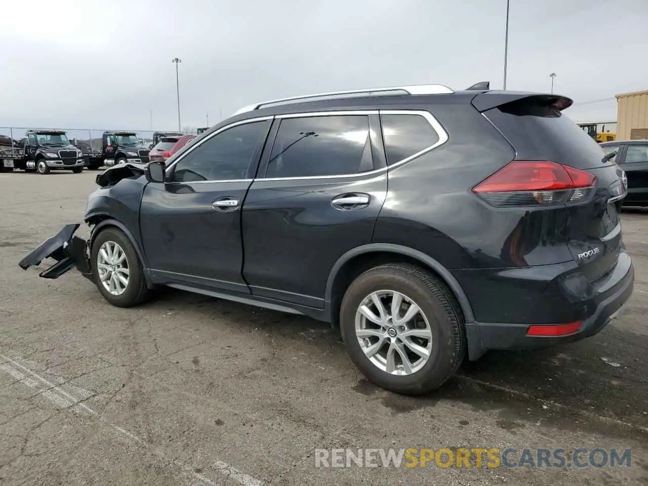 2 fotografías del automóvil dañado JN8AT2MV8LW122608 NISSAN ROGUE 2020