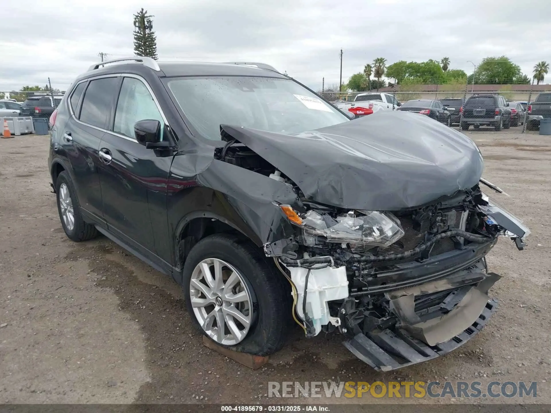 1 fotografías del automóvil dañado JN8AT2MV8LW122981 NISSAN ROGUE 2020