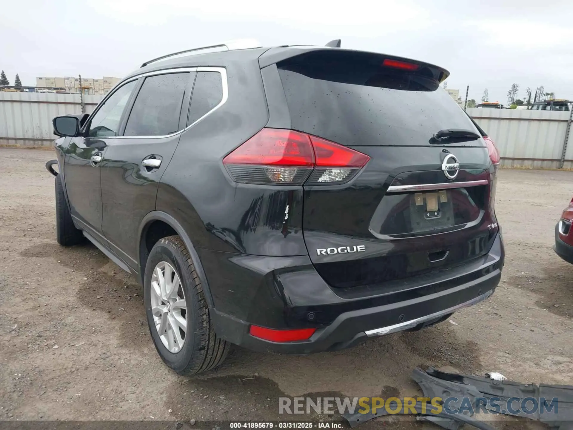 3 fotografías del automóvil dañado JN8AT2MV8LW122981 NISSAN ROGUE 2020