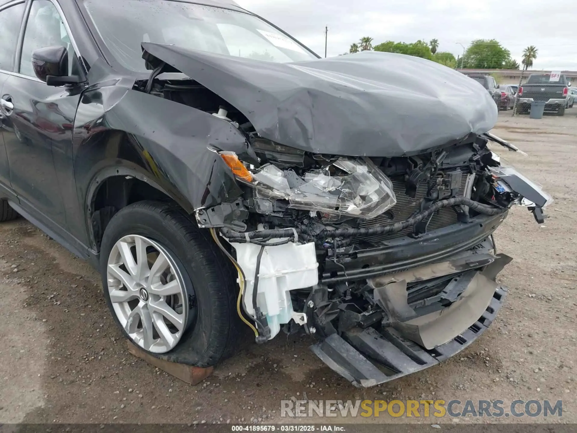 6 fotografías del automóvil dañado JN8AT2MV8LW122981 NISSAN ROGUE 2020