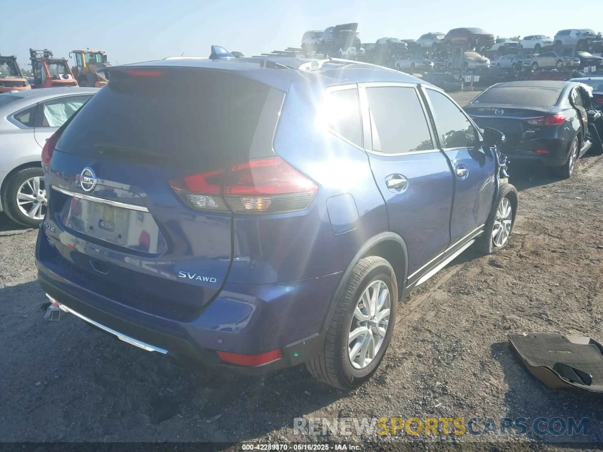 4 fotografías del automóvil dañado JN8AT2MV9LW104831 NISSAN ROGUE 2020