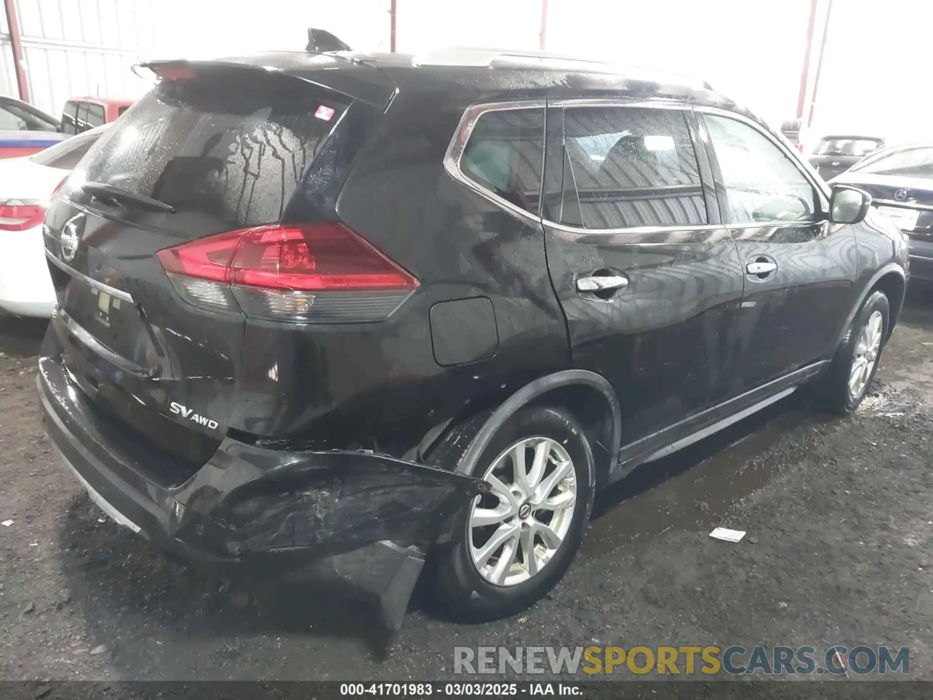 6 fotografías del automóvil dañado JN8AT2MV9LW114839 NISSAN ROGUE 2020