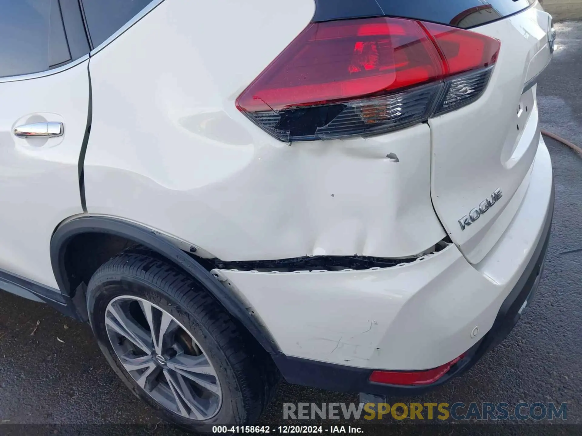 19 fotografías del automóvil dañado JN8AT2MV9LW138882 NISSAN ROGUE 2020