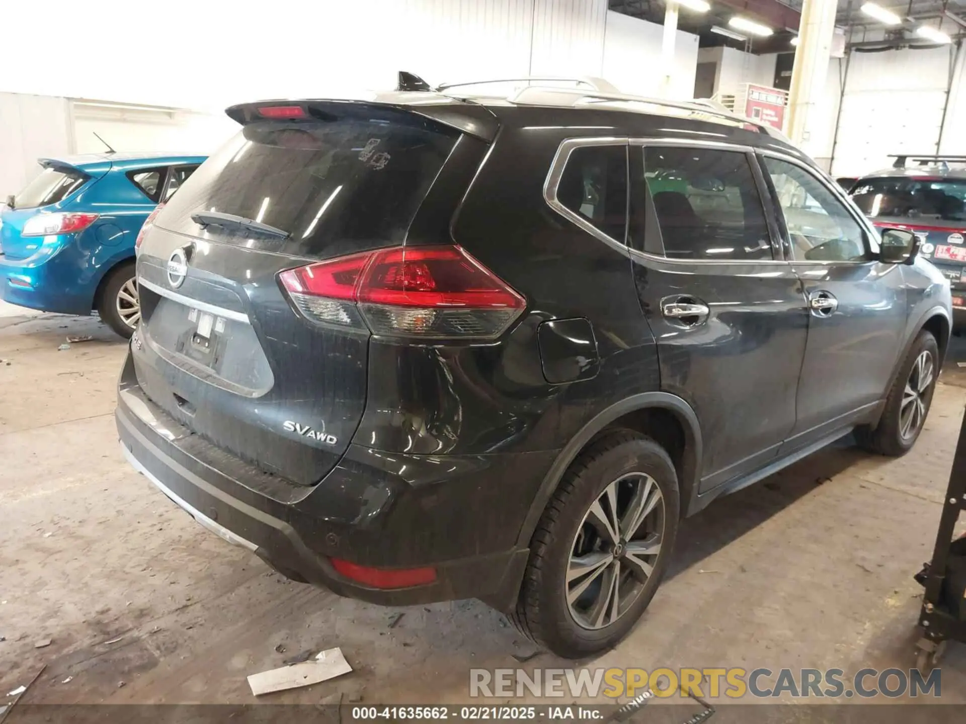 4 fotografías del automóvil dañado JN8AT2MV9LW140373 NISSAN ROGUE 2020