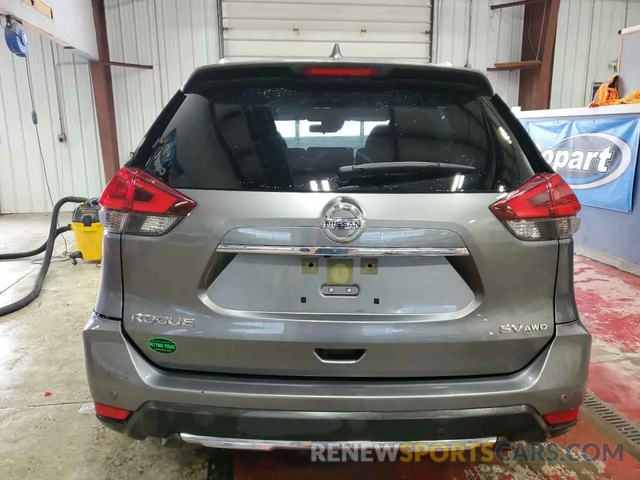 6 fotografías del automóvil dañado JN8AT2MVXLW107785 NISSAN ROGUE 2020