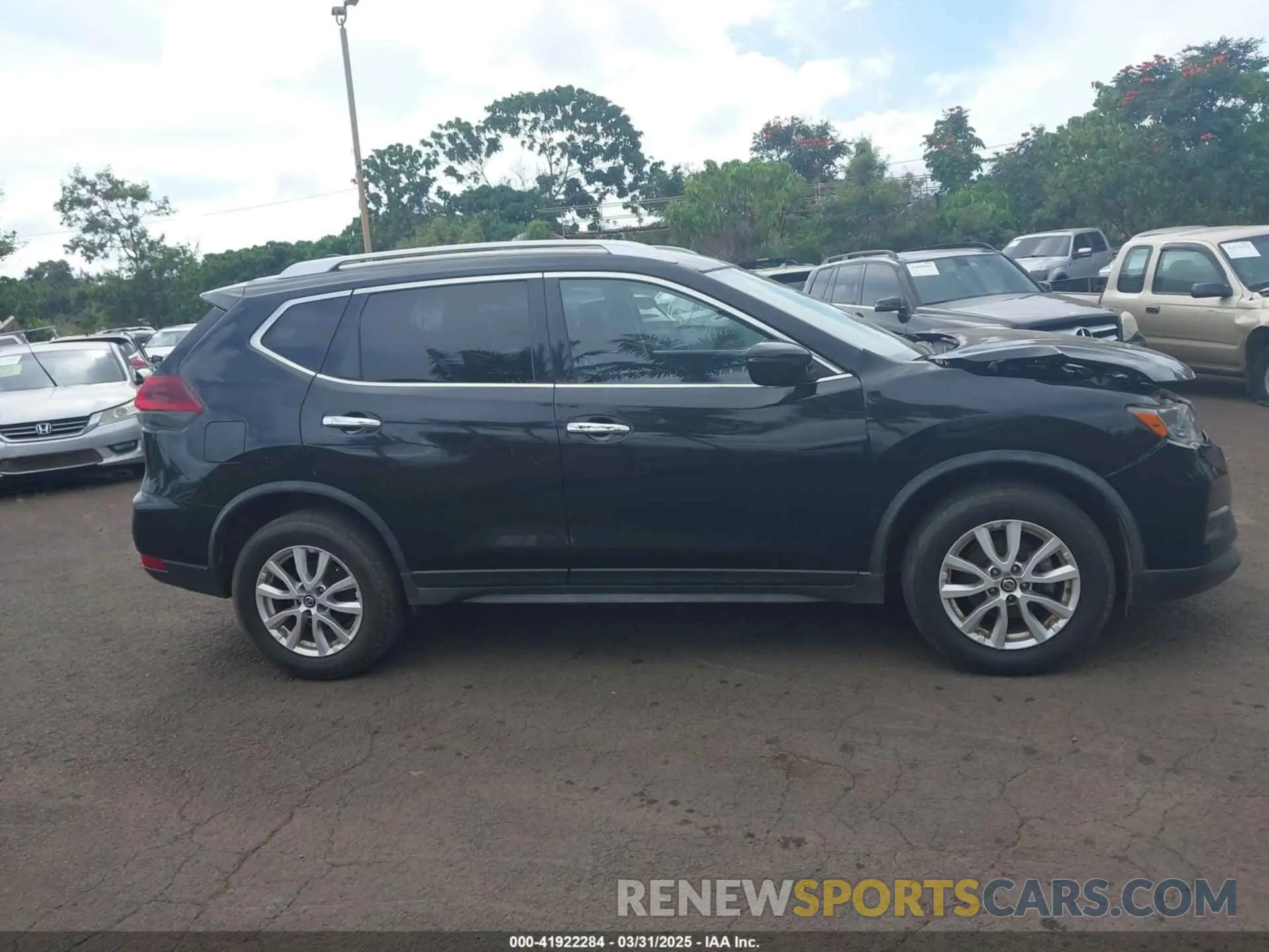 13 fotografías del automóvil dañado JN8AT2MVXLW109696 NISSAN ROGUE 2020