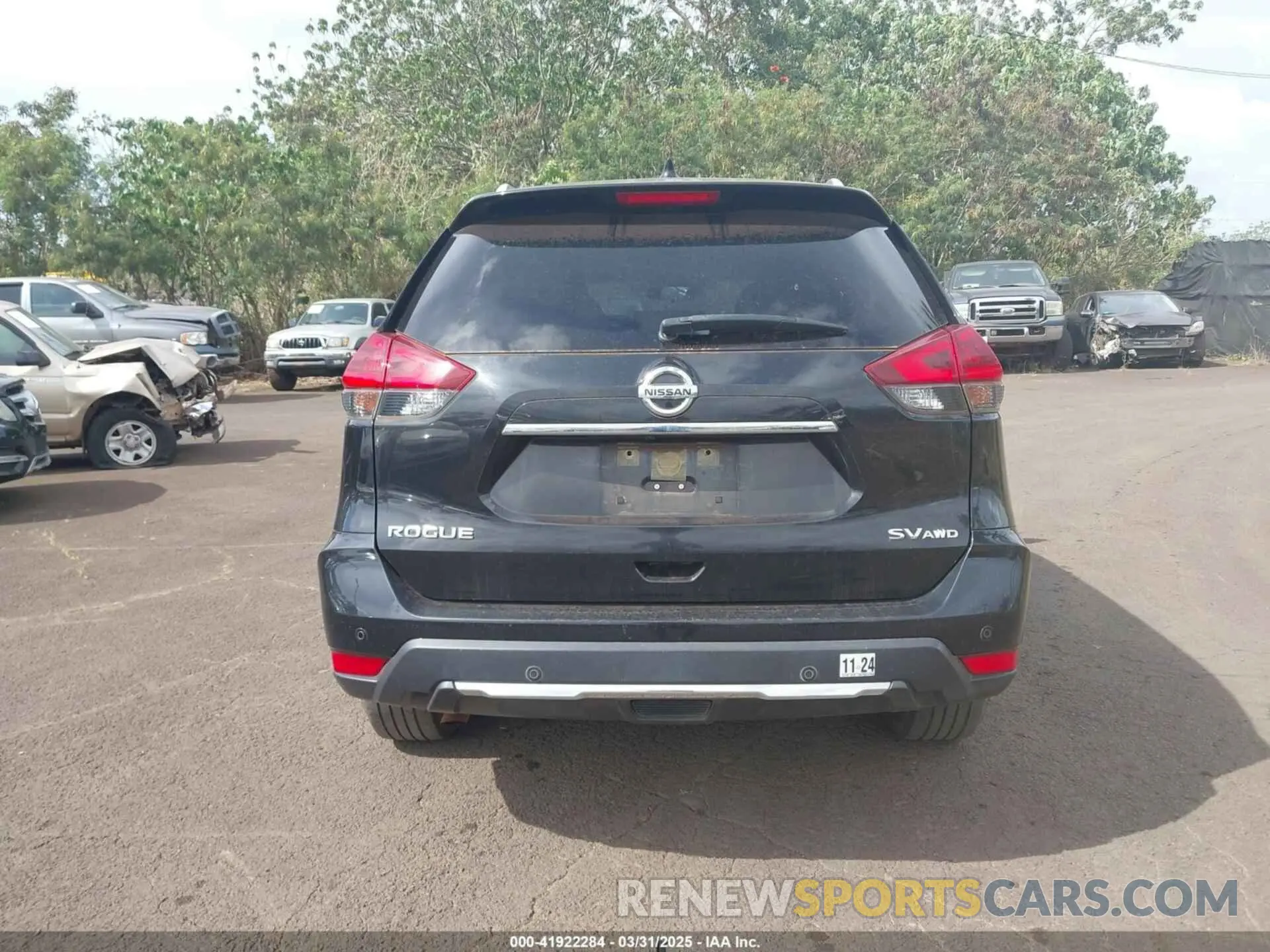 16 fotografías del automóvil dañado JN8AT2MVXLW109696 NISSAN ROGUE 2020
