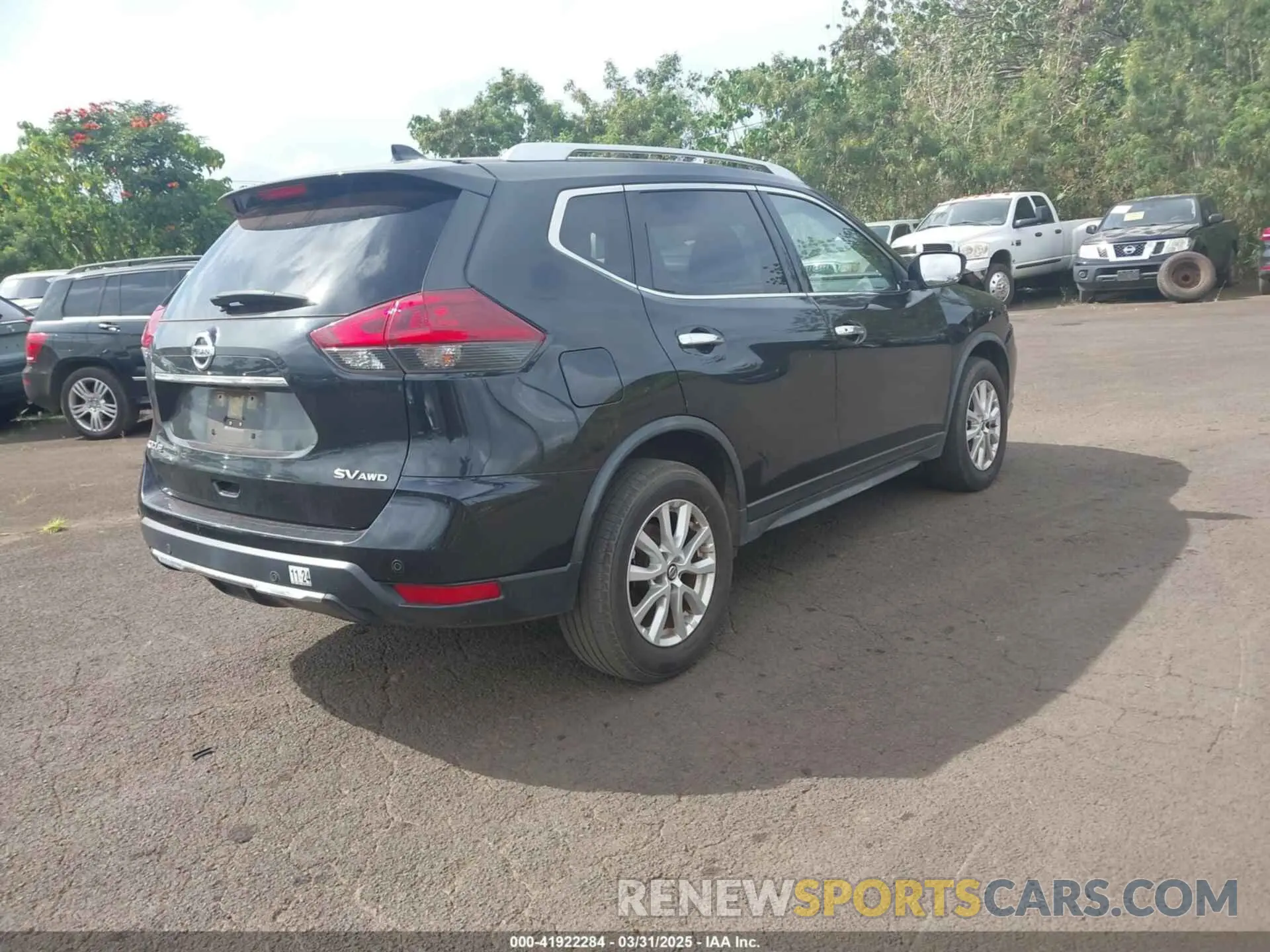 4 fotografías del automóvil dañado JN8AT2MVXLW109696 NISSAN ROGUE 2020