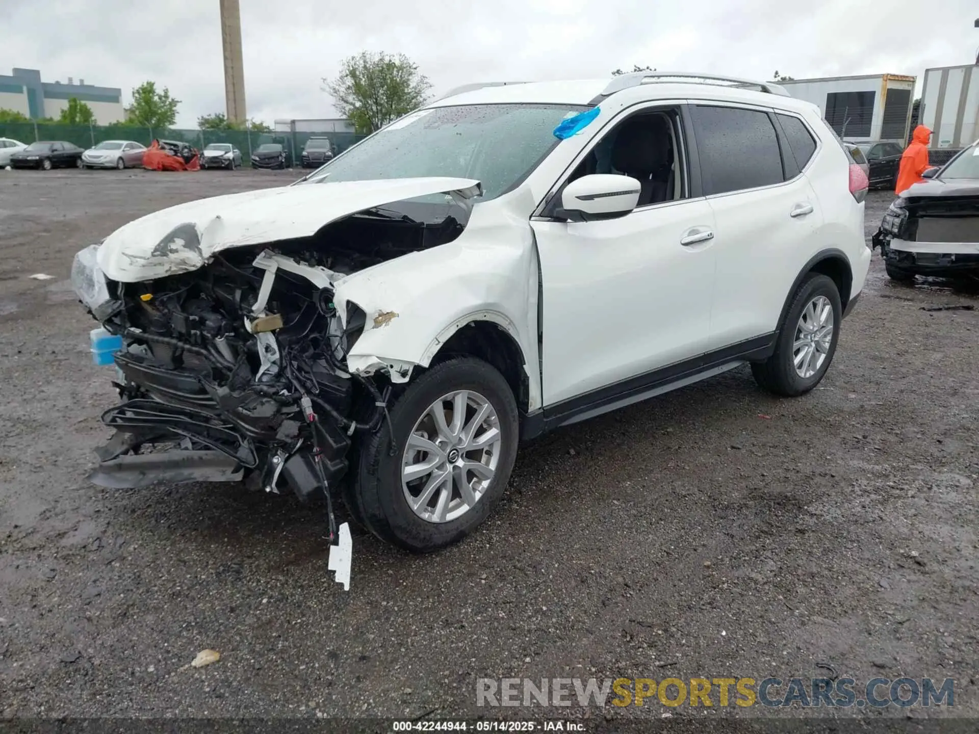 2 fotografías del automóvil dañado JN8AT2MVXLW112758 NISSAN ROGUE 2020