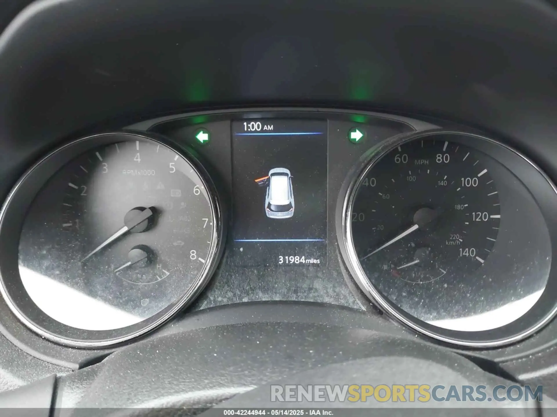 7 fotografías del automóvil dañado JN8AT2MVXLW112758 NISSAN ROGUE 2020