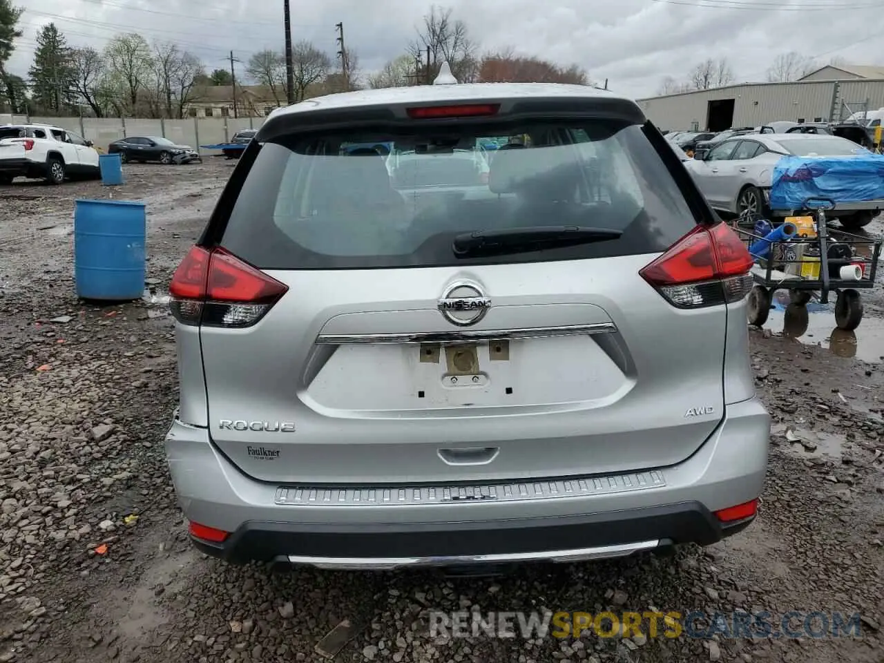 6 fotografías del automóvil dañado JN8AT2MVXLW124585 NISSAN ROGUE 2020