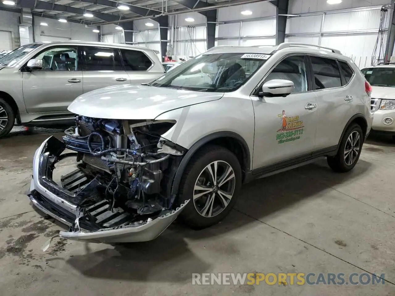 1 fotografías del automóvil dañado JN8AT2MVXLW141628 NISSAN ROGUE 2020