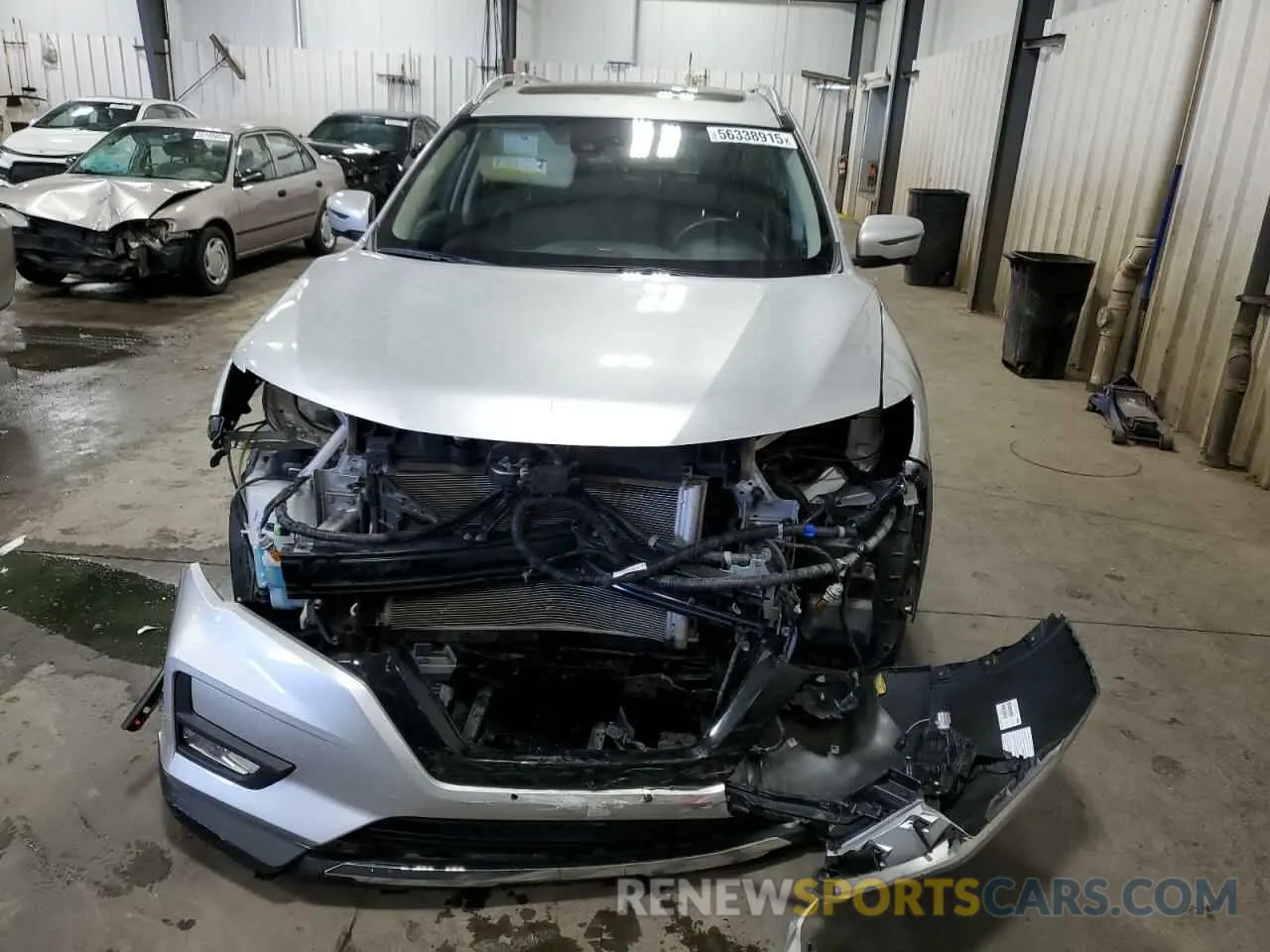 5 fotografías del automóvil dañado JN8AT2MVXLW141628 NISSAN ROGUE 2020