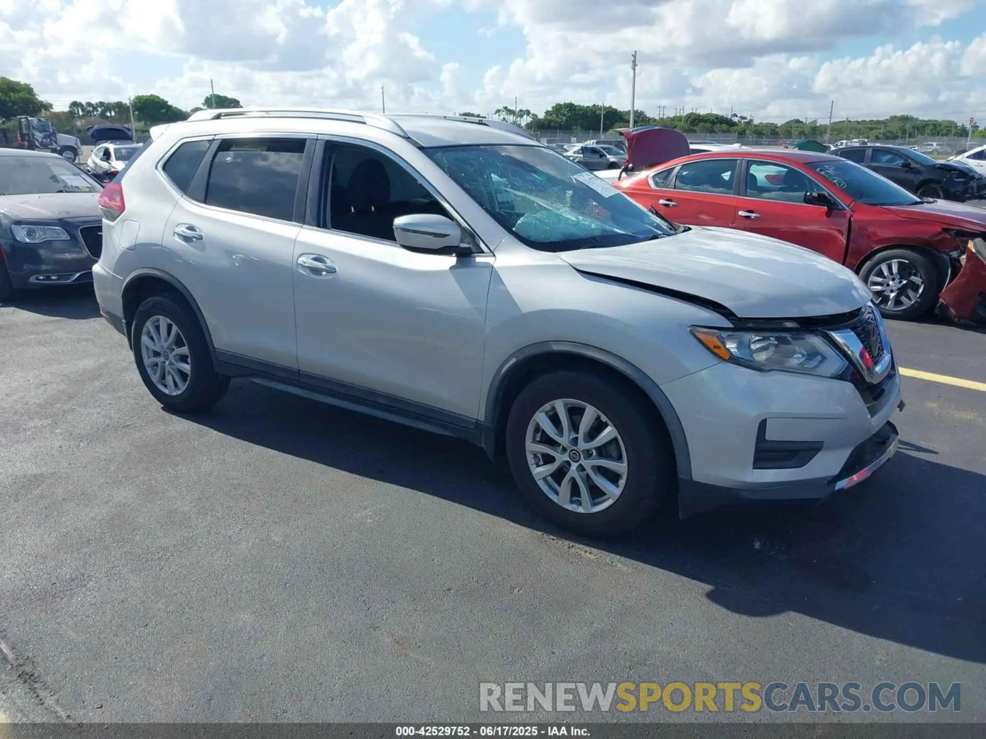 1 fotografías del automóvil dañado KNMAT2MT0LP515412 NISSAN ROGUE 2020