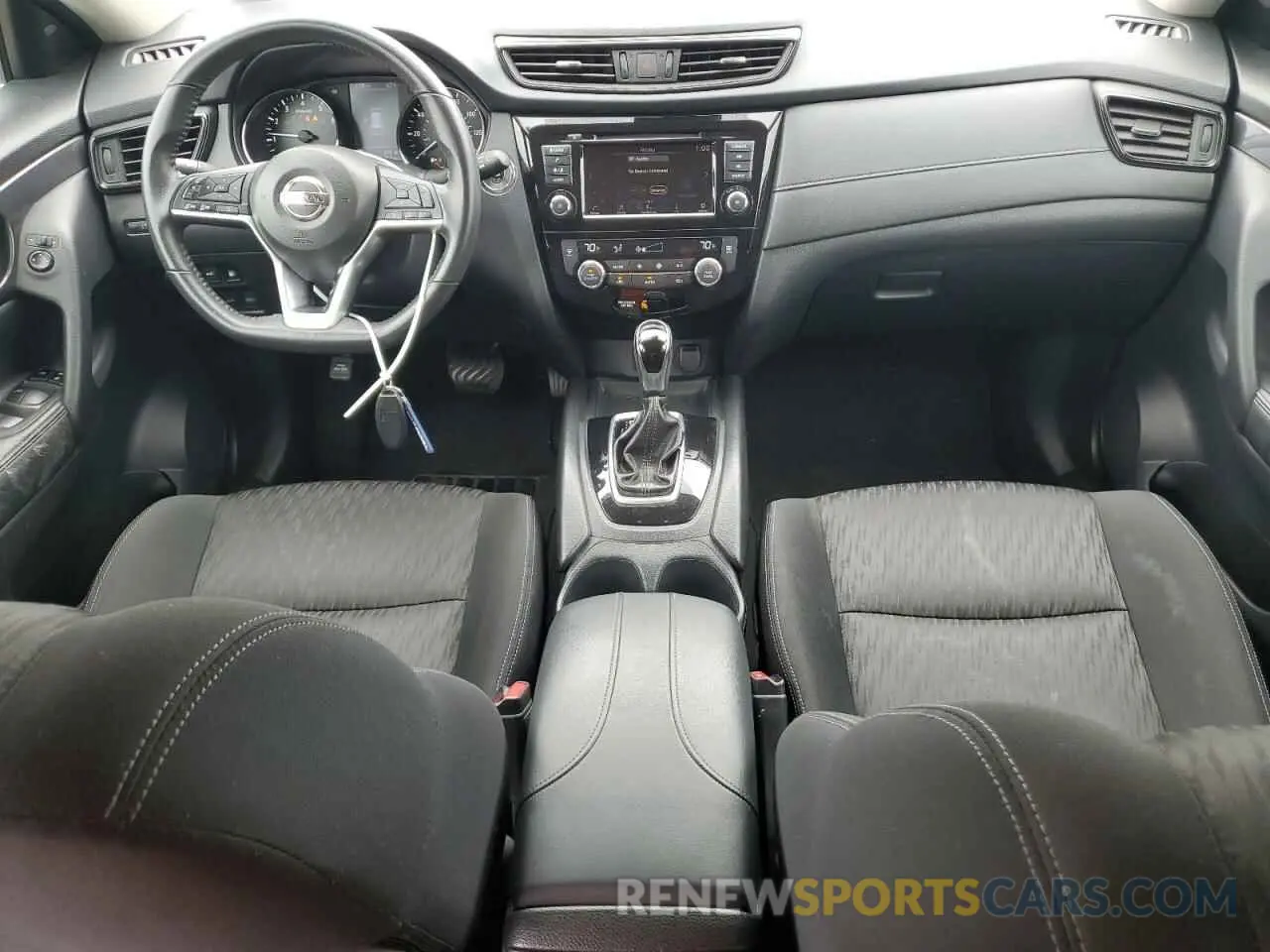 8 fotografías del automóvil dañado KNMAT2MT0LP541427 NISSAN ROGUE 2020