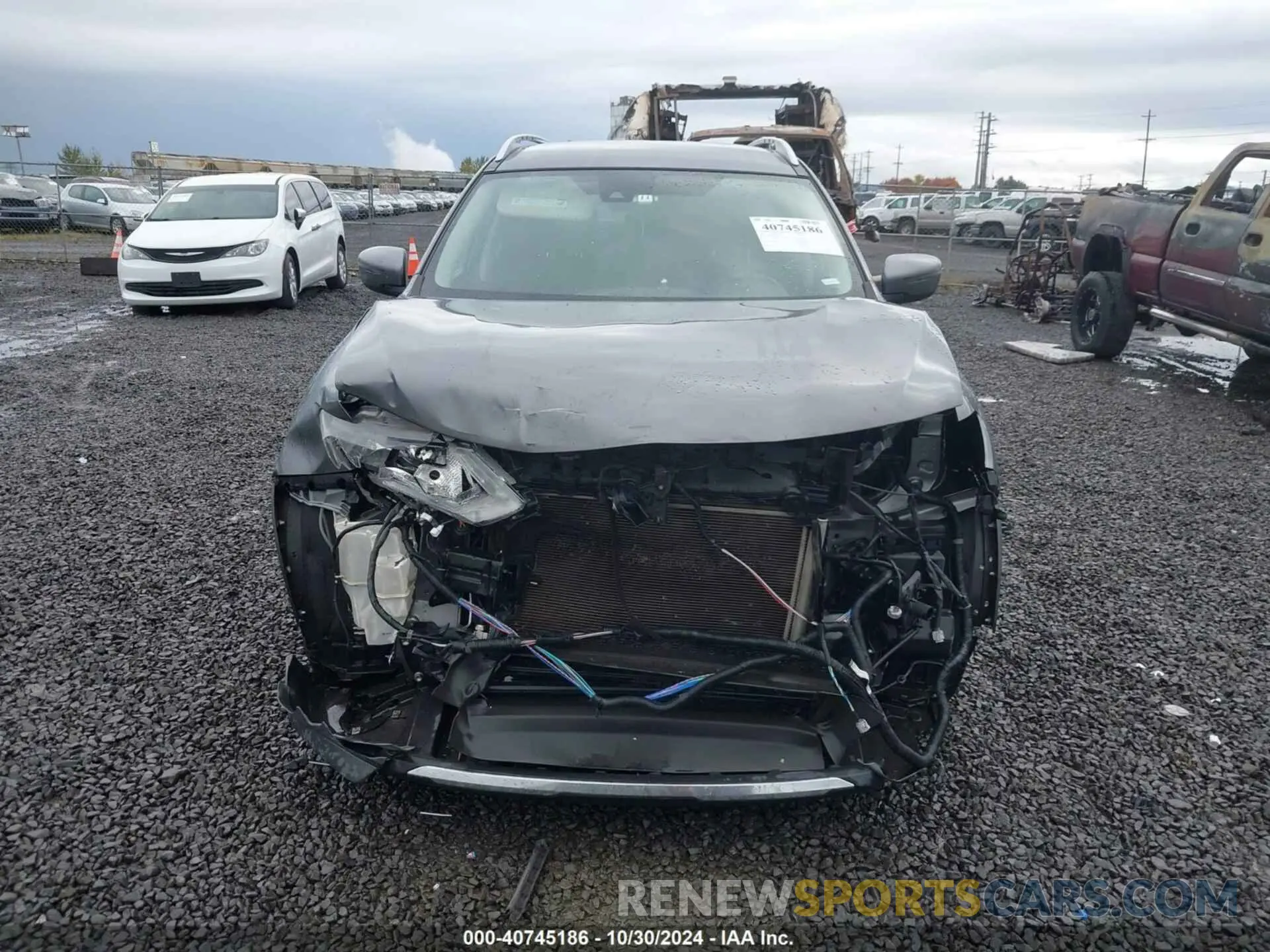 13 fotografías del automóvil dañado KNMAT2MT1LP510669 NISSAN ROGUE 2020