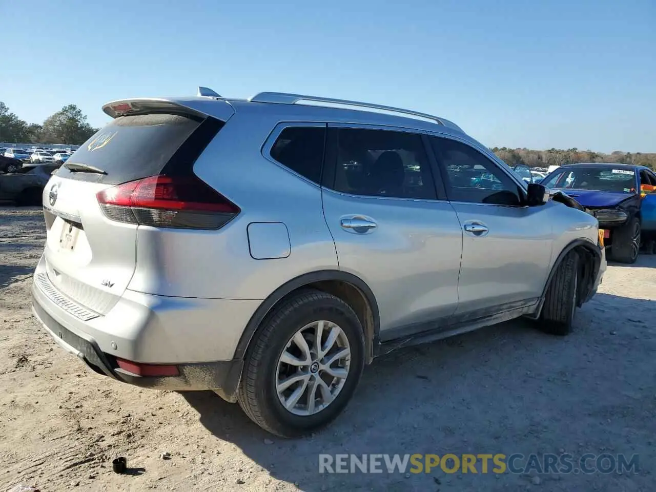 3 fotografías del automóvil dañado KNMAT2MT1LP523289 NISSAN ROGUE 2020