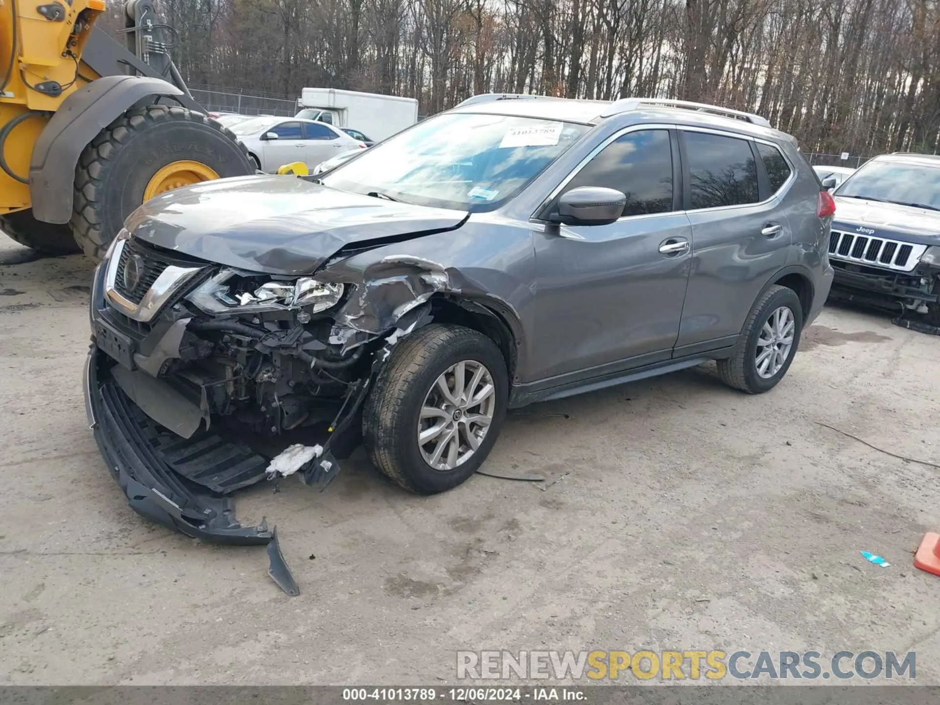 2 fotografías del automóvil dañado KNMAT2MT1LP528105 NISSAN ROGUE 2020