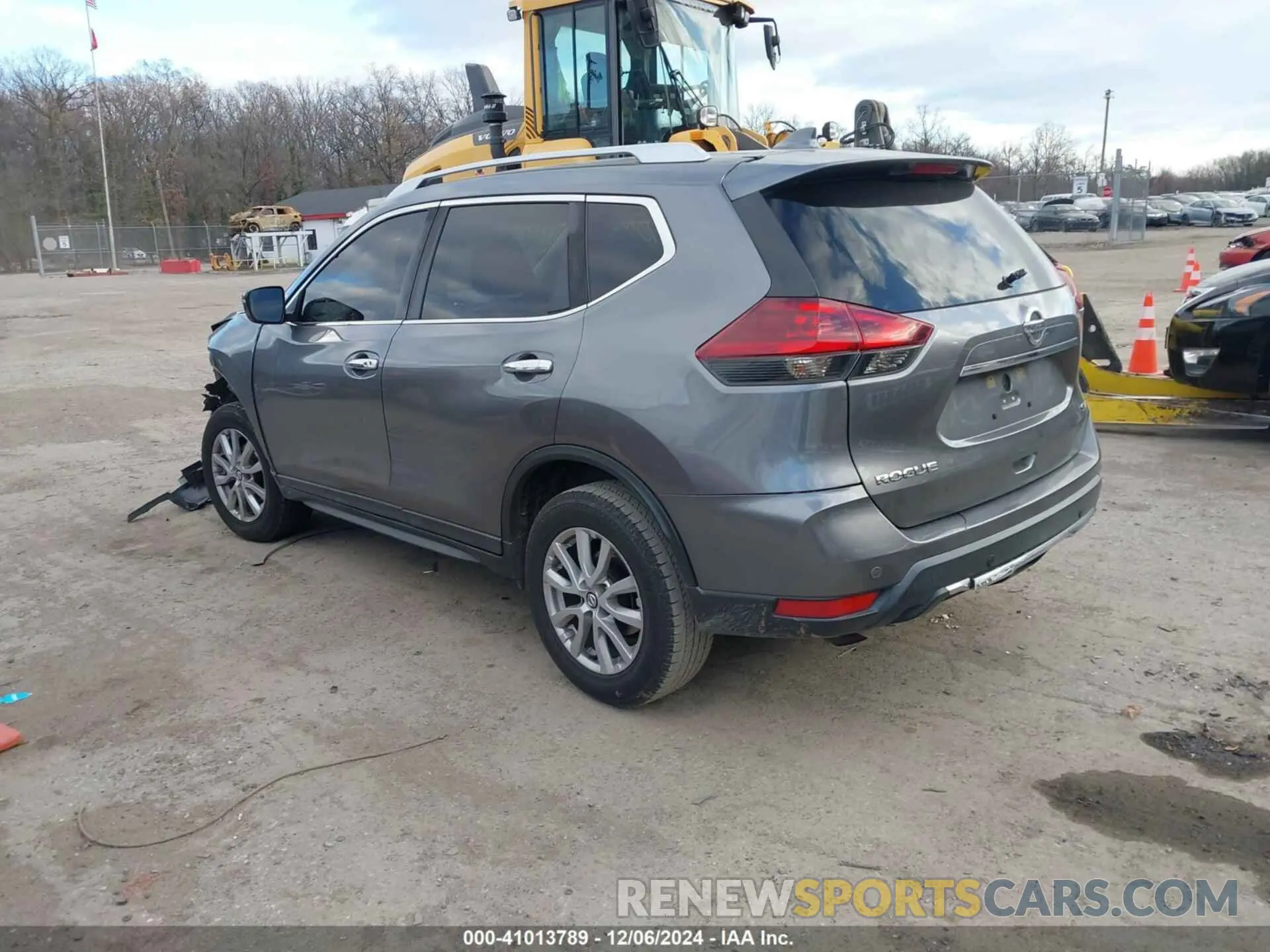 3 fotografías del automóvil dañado KNMAT2MT1LP528105 NISSAN ROGUE 2020