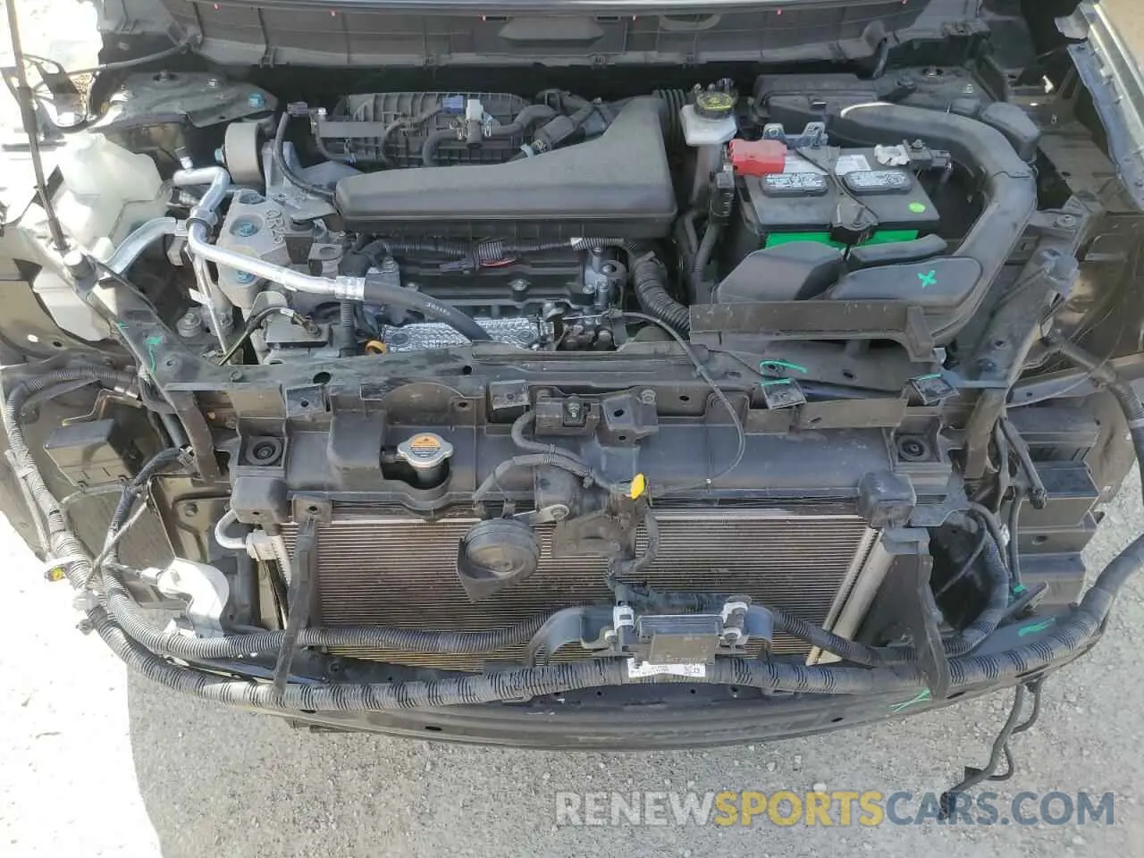 12 fotografías del automóvil dañado KNMAT2MT1LP535748 NISSAN ROGUE 2020
