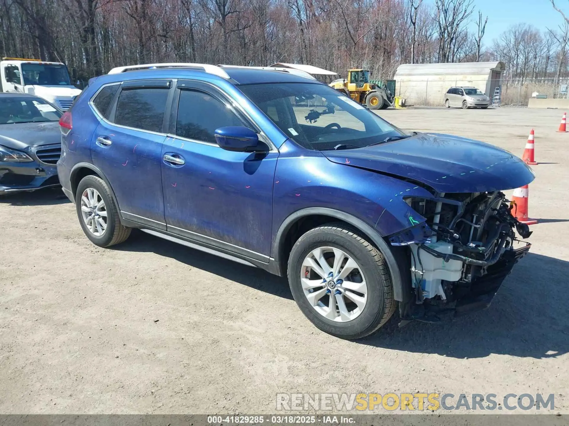 1 fotografías del automóvil dañado KNMAT2MT2LP511622 NISSAN ROGUE 2020