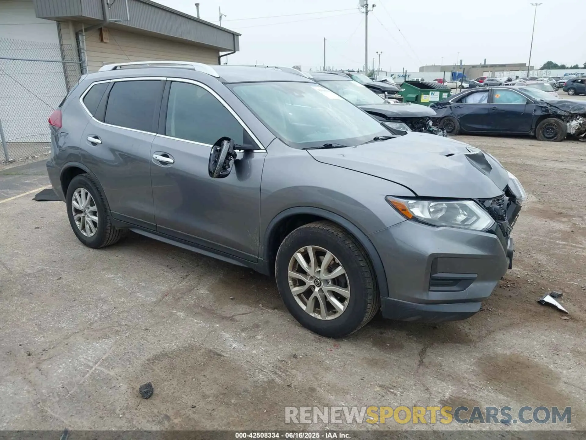 1 fotografías del automóvil dañado KNMAT2MT2LP538951 NISSAN ROGUE 2020