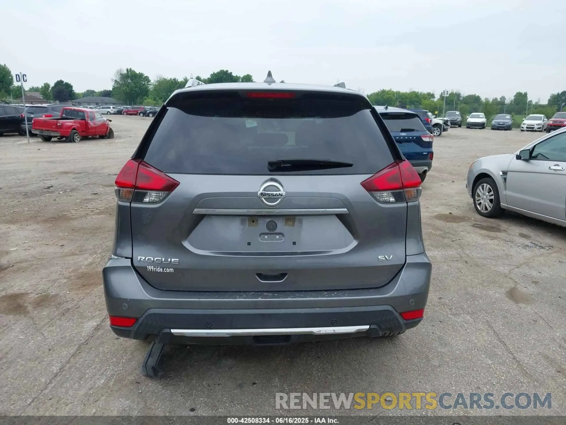 16 fotografías del automóvil dañado KNMAT2MT2LP538951 NISSAN ROGUE 2020